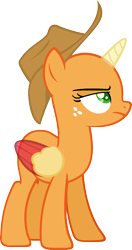 Size: 981x1863 | Tagged: safe, artist:pegasski, imported from derpibooru, oc, oc only, alicorn, pony, horse play, alicorn oc, bald, base, eyelashes, freckles, frown, hat, horn, looking up, simple background, solo, transparent background, two toned wings, wings