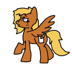 Size: 773x709 | Tagged: safe, artist:whistle blossom, imported from derpibooru, oc, oc only, oc:whistle blossom, pegasus, pony, female, pegasus oc, simple background, solo, white background, wings