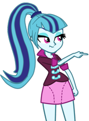 Size: 617x832 | Tagged: safe, artist:gmaplay, imported from derpibooru, sonata dusk, equestria girls, rainbow rocks, cute, simple background, smug, solo, sonatabetes, transparent background