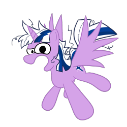 Size: 1500x1500 | Tagged: safe, artist:hiddelgreyk, imported from derpibooru, twilight sparkle, alicorn, pony, alternate cutie mark, alternate hair color, alternate hairstyle, finland, finnish, kiroileva siili, perkele, simple background, solo, transparent background, twilight sparkle (alicorn), twilight sperkele