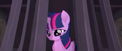 Size: 1920x804 | Tagged: safe, imported from derpibooru, screencap, twilight sparkle, alicorn, pony, my little pony: the movie, animated, cage, female, floppy ears, mare, sad, solo, sound, twilight sparkle (alicorn), webm