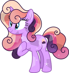 Size: 4780x5034 | Tagged: safe, artist:digimonlover101, artist:shootingstarsentry, imported from derpibooru, oc, oc only, oc:morning blush, crystal pony, pony, absurd resolution, crystal unicorn, female, mare, simple background, solo, transparent background, vector