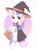 Size: 1912x2559 | Tagged: dead source, safe, artist:arrow__root, artist:ginmaruxx, imported from derpibooru, sweetie belle, pony, unicorn, abstract background, blank flank, blushing, bowtie, cape, clothes, costume, cute, diasweetes, female, filly, halloween, halloween costume, hat, holiday, magic wand, solo, witch, witch hat