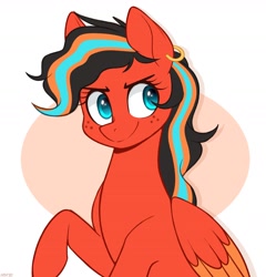 Size: 1500x1560 | Tagged: safe, artist:higgly-chan, imported from derpibooru, oc, oc only, pegasus, pony, female, solo