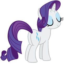 Size: 1280x1307 | Tagged: safe, artist:andoanimalia, imported from derpibooru, rarity, pony, unicorn, a dog and pony show, butt, eyes closed, female, mare, plot, rearity, simple background, solo, transparent background, vector