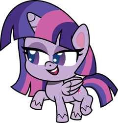 Size: 7842x8138 | Tagged: safe, artist:thatusualguy06, imported from derpibooru, twilight sparkle, alicorn, pony, my little pony: pony life, spoiler:pony life s01e29, .svg available, absurd resolution, female, g4.5, mare, open mouth, pony life accurate, show accurate, simple background, smug, smuglight sparkle, solo, transparent background, twilight sparkle (alicorn), vector, zound off