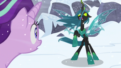 Size: 1920x1080 | Tagged: safe, imported from derpibooru, screencap, queen chrysalis, starlight glimmer, the ending of the end