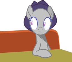 Size: 1400x1200 | Tagged: safe, artist:thieeur-nawng, imported from derpibooru, oc, oc only, earth pony, pony, bald, base, bust, earth pony oc, eyelashes, frown, hat, simple background, solo, white background