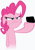 Size: 496x699 | Tagged: safe, artist:needed, artist:zutheskunk, artist:zutheskunk edits, edit, imported from derpibooru, pinkie pie, pony, angry, censored, hoof fingers, middle finger, solo, suddenly hands, unnecessary censorship, vulgar