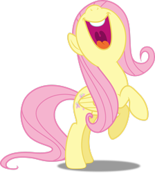 Size: 2317x2589 | Tagged: safe, artist:dashiesparkle, imported from derpibooru, fluttershy, pony, .svg available, open mouth, simple background, solo, transparent background, uvula, vector