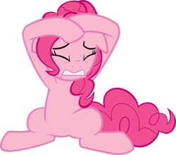 Size: 2618x2291 | Tagged: safe, artist:decompressor, imported from derpibooru, pinkie pie, pony, a friend in deed, simple background, solo, transparent background, vector