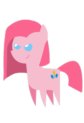 Size: 1080x1580 | Tagged: safe, artist:richartspark, imported from derpibooru, pinkie pie, pony, pinkamena diane pie, pointy ponies, simple background, solo, transparent background