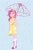 Size: 1024x1560 | Tagged: dead source, safe, artist:pettypop, imported from derpibooru, pinkie pie, equestria girls, clothes, cute, diapinkes, dress, ear piercing, earring, headband, jewelry, piercing, polka dots, rain, rain boots, rubber boots, socks, solo, umbrella