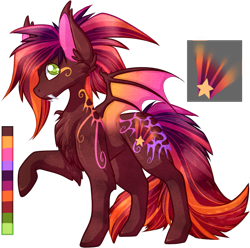 Size: 755x749 | Tagged: safe, artist:velnyx, imported from derpibooru, oc, oc only, oc:starburst, bat pony, pony, male, simple background, solo, stallion, transparent background