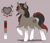 Size: 3713x3157 | Tagged: safe, artist:alexispaint, imported from derpibooru, oc, oc only, oc:elusive heart, pony, unicorn, cutie mark, female, mare, reference sheet, solo