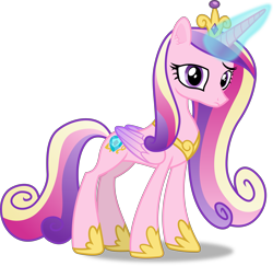Size: 6177x6011 | Tagged: safe, artist:frownfactory, imported from derpibooru, princess cadance, alicorn, pony, the crystal empire, .svg available, crown, female, horn, jewelry, magic, mare, regalia, simple background, solo, transparent background, vector, wings