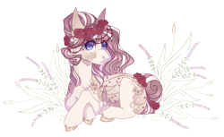 Size: 1139x699 | Tagged: safe, artist:lunawolf28, artist:luuny-luna, imported from derpibooru, oc, oc only, oc:roselia rose, earth pony, pony, female, lying down, mare, prone, simple background, solo, transparent background