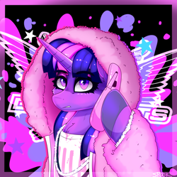 Size: 1368x1365 | Tagged: safe, artist:aaa-its-spook, imported from derpibooru, twilight sparkle, pony, cellphone, jewelry, phone, solo
