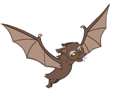 Size: 1600x1200 | Tagged: safe, imported from derpibooru, bat, vampire, vampony, animal, dark forest au's dracula, fixed, flying, simple background, transparent background, vampire bat