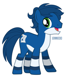 Size: 1101x1200 | Tagged: safe, artist:jennieoo, imported from derpibooru, oc, oc only, oc:tracker, earth pony, pony, colt, happy, male, show accurate, simple background, solo, transparent background, vector