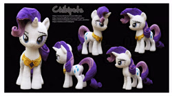 Size: 4573x2569 | Tagged: safe, artist:chibi-pets, imported from derpibooru, rarity, pony, element of generosity, high res, irl, photo, plushie, solo