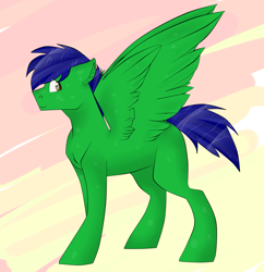Size: 2107x2173 | Tagged: safe, artist:toptian, imported from derpibooru, oc, oc only, pegasus, pony, abstract background, male, pegasus oc, solo, stallion, wings
