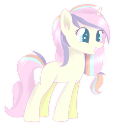 Size: 1111x1231 | Tagged: safe, artist:foxxy00candy, imported from derpibooru, oc, oc only, oc:pastelicious, pony, unicorn, female, simple background, solo, transparent background