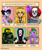 Size: 1715x2048 | Tagged: safe, alternate version, artist:kiwimasterpieces, imported from derpibooru, spike, oc, dragon, six fanarts, agatsuma zenitsu, armor, balloon, bigtop burger, burger, bust, clothes, clown, colored, crossover, food, haku, halo, halo (series), hamburger, hat, helmet, it, kimetsu no yaiba, male, mask, master chief, metal claws, naruto, pennywise, winged spike, wings