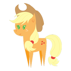 Size: 628x628 | Tagged: safe, artist:thebenalpha, imported from derpibooru, applejack, earth pony, pony, applejack's hat, bbbff, cowboy hat, hat, pointy ponies, simple background, solo, transparent background