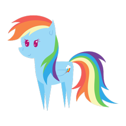 Size: 672x672 | Tagged: safe, artist:thebenalpha, imported from derpibooru, rainbow dash, pegasus, pony, bbbff, pointy ponies, simple background, solo, transparent background