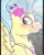 Size: 320x401 | Tagged: safe, alternate version, artist:miserisyt, artist:shootingstaryt, imported from derpibooru, princess skystar, classical hippogriff, hippogriff, my little pony: the movie, blushing, bust, female, flower, flower in hair, jewelry, necklace, smiling, solo