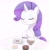 Size: 2549x2618 | Tagged: dead source, safe, artist:arrow__root, artist:ginmaruxx, imported from derpibooru, rarity, fish, pony, unicorn, blushing, bowl, bust, chopsticks, cute, female, food, high res, hooves together, mare, ponies eating meat, ponies eating seafood, raribetes, rice, seafood, simple background, solo, sushi, table, white background