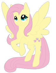 Size: 2048x2689 | Tagged: safe, artist:merry-carousel, imported from derpibooru, fluttershy, pegasus, pony, cute, female, high res, mare, shyabetes, simple background, solo, spread wings, transparent background, wings