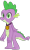 Size: 1024x1717 | Tagged: safe, artist:emeraldblast63, imported from derpibooru, spike, dragon, the last problem, ambassador spike, anniversary, future, future spike, medal, older, older spike, simple background, solo, transparent background, wings