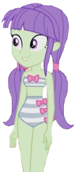 Size: 919x2048 | Tagged: safe, edit, edited screencap, imported from derpibooru, screencap, starlight, starshine, equestria girls, equestria girls series, spring breakdown, spoiler:eqg series (season 2), background human, background removed, clothes, not a vector, simple background, solo, starshine's beach shorts swimsuit, striped swimsuit, swimsuit, transparent background