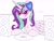 Size: 2048x1536 | Tagged: safe, artist:incendiaryboobs, artist:incendiarymoth, imported from derpibooru, dj pon-3, princess cadance, vinyl scratch, alicorn, bicorn, pony, alicorn princess, female, fusion, glasses, horn, mare, multiple horns, record, solo, speaker, speakers, wings