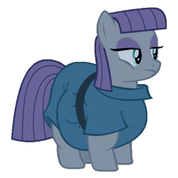 Size: 504x504 | Tagged: safe, artist:monterrang, edit, edited edit, edited screencap, imported from derpibooru, screencap, maud pie, earth pony, pony, ask maud fat, background removed, chubby, cutout, fat, isolated, maud pudge, not a vector, simple background, solo, transparent background