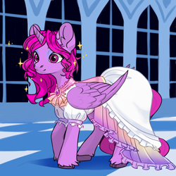 Size: 1024x1024 | Tagged: safe, imported from derpibooru, oc, alicorn, avatar maker factory, fancy, female, lady lavender, mare