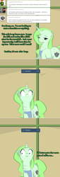 Size: 900x2638 | Tagged: safe, artist:askmerriweatherauthor, imported from derpibooru, oc, oc only, oc:merriweather, pony, unicorn, ask merriweather, female, mare, milestone, solo