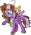 Size: 826x948 | Tagged: safe, artist:greenmarta, imported from derpibooru, oc, oc only, pegasus, pony, crossover, lego, mixels, simple background, smurfs, solo, transparent background, veggietales