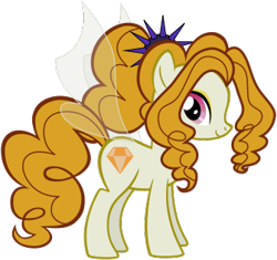 Size: 335x315 | Tagged: safe, artist:nano23823, imported from derpibooru, adagio dazzle, earth pony, pony, .svg available, butterfly wings, equestria girls ponified, female, fin wings, mare, ponified, simple background, smiling, solo, svg, transparent background, vector, wings