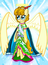 Size: 800x1100 | Tagged: safe, artist:katya, imported from derpibooru, pegasus, semi-anthro, angelic wings, book, solo, wings, yellow wings