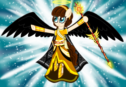 Size: 2000x1384 | Tagged: safe, artist:katya, edit, imported from derpibooru, pegasus, angelic wings, scepter, wings