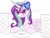 Size: 500x375 | Tagged: artist needed, safe, dj pon-3, princess cadance, vinyl scratch, alicorn, pony, unicorn, alicorn princess, black and white, female, fusion, glasses, grayscale, horn, mare, monochrome, multiple horns, record, sketch, speakers, wings