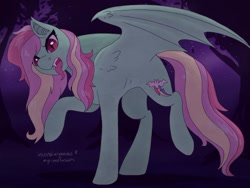 Size: 500x375 | Tagged: artist needed, safe, fluttershy, rainbow dash, bat pony, pegasus, pony, vampire, vampony, background, bat ponified, butt, cutie mark, female, flutterbat, flutterbutt, fusion, mare, race swap, tongue out