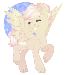 Size: 900x1035 | Tagged: safe, artist:sadelinav, oc, pegasus, pony, chibi, solo