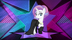 Size: 5120x2880 | Tagged: safe, artist:goldenheart4, artist:laszlvfx, edit, imported from derpibooru, potion nova, pony, bedroom eyes, clothes, cute, dress, lidded eyes, novabetes, solo, wallpaper, wallpaper edit