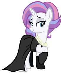 Size: 9030x10919 | Tagged: safe, artist:goldenheart4, imported from derpibooru, potion nova, pony, unicorn, my little pony: pony life, alternate hairstyle, bedroom eyes, clothes, cute, dress, eyeshadow, female, g4, g4.5, g4.5 to g4, generation leap, gloves, jewelry, lidded eyes, makeup, mare, necklace, novabetes, raised hoof, simple background, solo, transparent background, vector