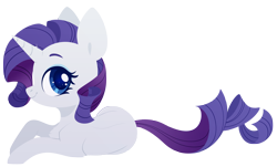 Size: 4000x2423 | Tagged: safe, artist:belka-sempai, imported from derpibooru, rarity, pony, unicorn, colored pupils, cute, female, high res, lying down, mare, profile, prone, raribetes, simple background, solo, transparent background