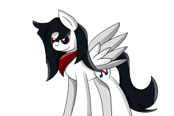 Size: 3000x2000 | Tagged: safe, artist:almaustral, imported from derpibooru, oc, oc only, oc:lighting wind, pegasus, pony, neckerchief, pegasus oc, simple background, smiling, solo, transparent background, wings